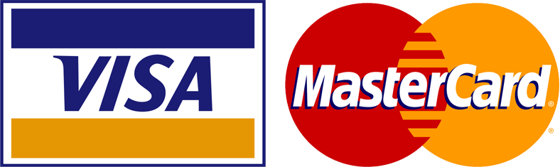 visa and mastercard logos